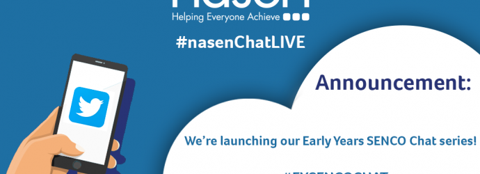 Announcement of the nasen Early Years SENCO Chat series