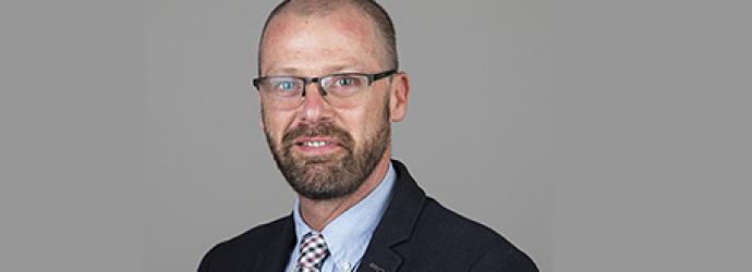 Large version of the headshot for education officer Michael Surr