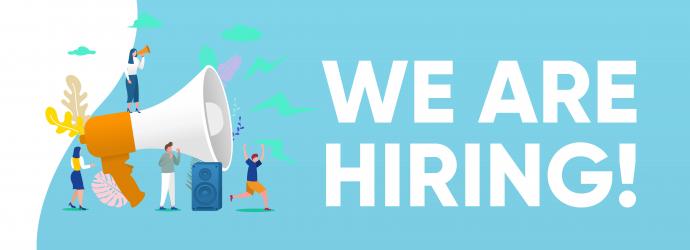 We're Hiring page banner image