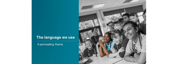 The language front slide