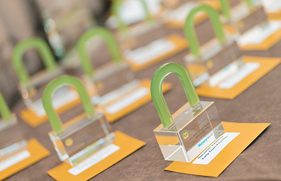 nasen awards on a table